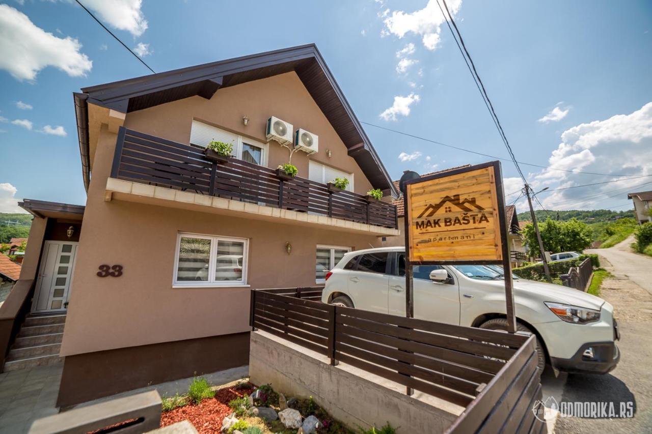 Mak Basta Apartman Bajina Basta Kültér fotó